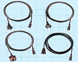 Power Cordset International Detachable Low Cost (2) Conductor IEC 320/C7 Power Cordset International Detachable Low Cost (2) Conductor IEC 320/C7